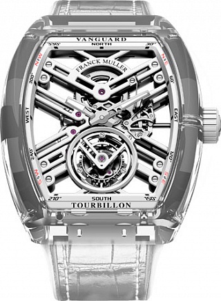 Franck Muller Vanguard Skeleton V 45 T SQT SAPPHIRE