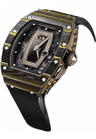 Richard Mille Women's Collection NTPT Carbon RM 037 Gold Richard Mille Women's Collection NTPT Carbon RM 037 Gold