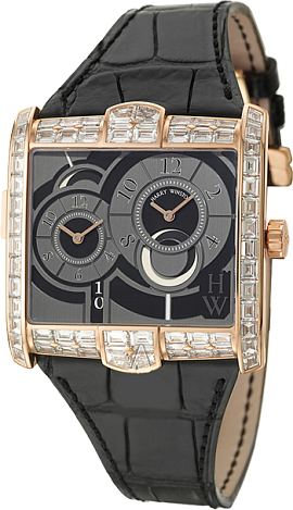 Harry Winston Harry Winston Avenue Women's Squared A2 350/MATZRL.K-BD Harry Winston Harry Winston Avenue Women's Squared A2 350/MATZRL.K-BD