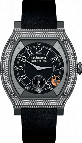 F. P. Journe Elegante 48mm Titalyt set with diamonds 48mm Titalyt set with diamonds