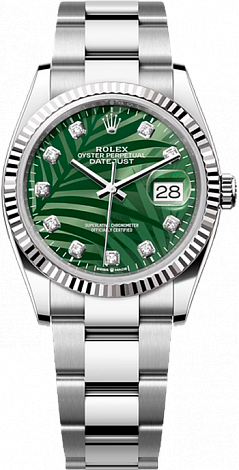 Rolex Datejust 36,39,41 mm 36mm Steel and White Gold 126234-0056 Rolex Datejust 36,39,41 mm 36mm Steel and White Gold 126234-0056