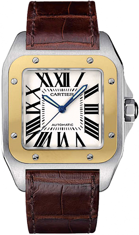 Cartier Santos de Cartier 100 Large W20072X7