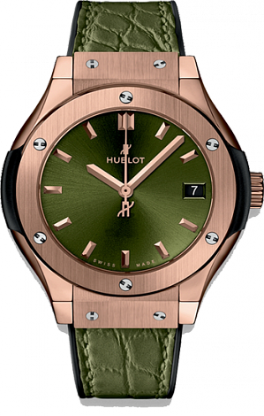 Hublot Архив Hublot Green King Gold 33 mm 581.OX.8980.LR