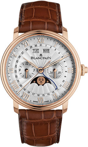 Blancpain Villeret Chronograph Monopusher Complete Calendar 6685-3642-55B
