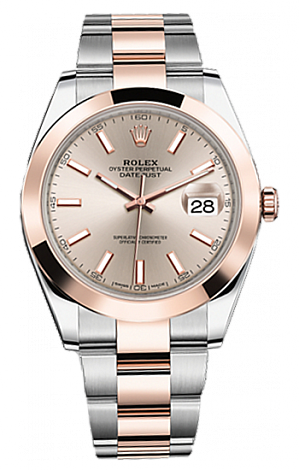 Rolex Datejust 36,39,41 mm Steel and Everose gold 41 mm 126301-0009 Rolex Datejust 36,39,41 mm Steel and Everose gold 41 mm 126301-0009