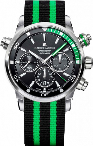 Maurice Lacroix Pontos Chronograph S Green PT6018-SS002-331-1