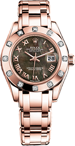 Rolex Datejust Special Edition Lady Pearlmaster 29 mm Everose Gold 80315-0023
