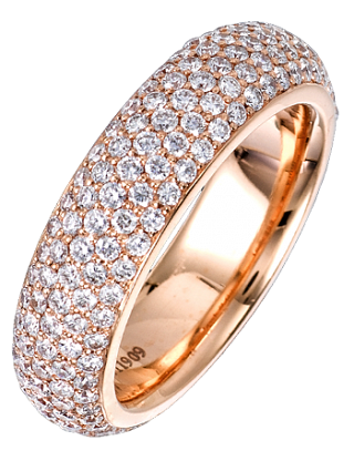 Jacob & Co. Jewelry Men's Rings Melange rose gold wedding band 90711909