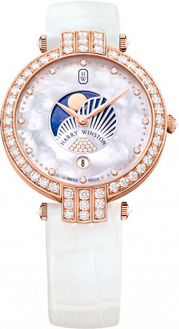 Harry Winston Premier Moon Phase 36mm PRNQMP36RR001